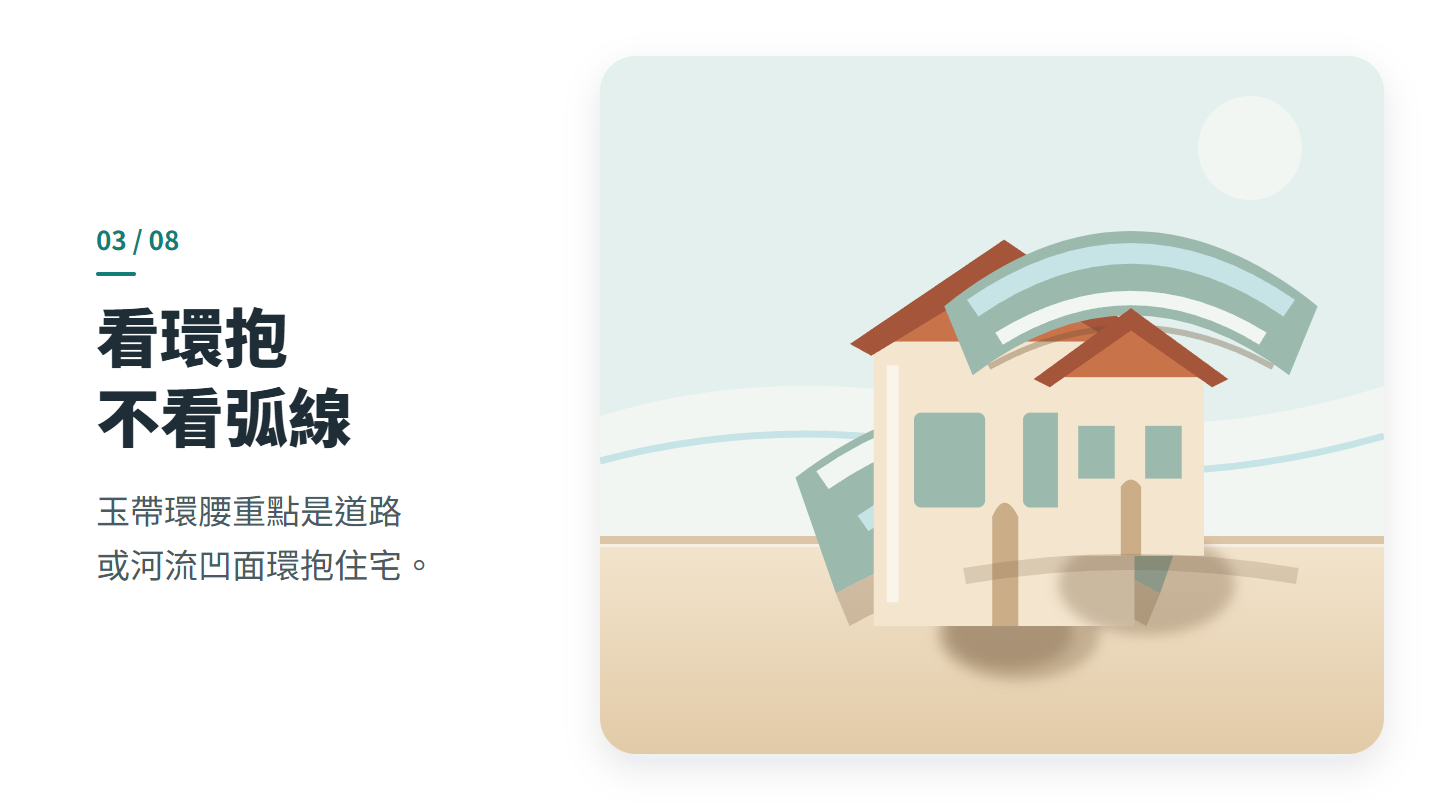 看環抱 不看弧線