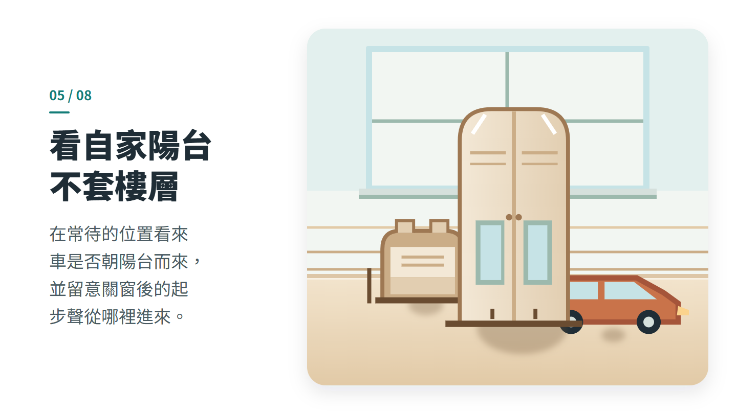 看自家陽台 不套樓層
