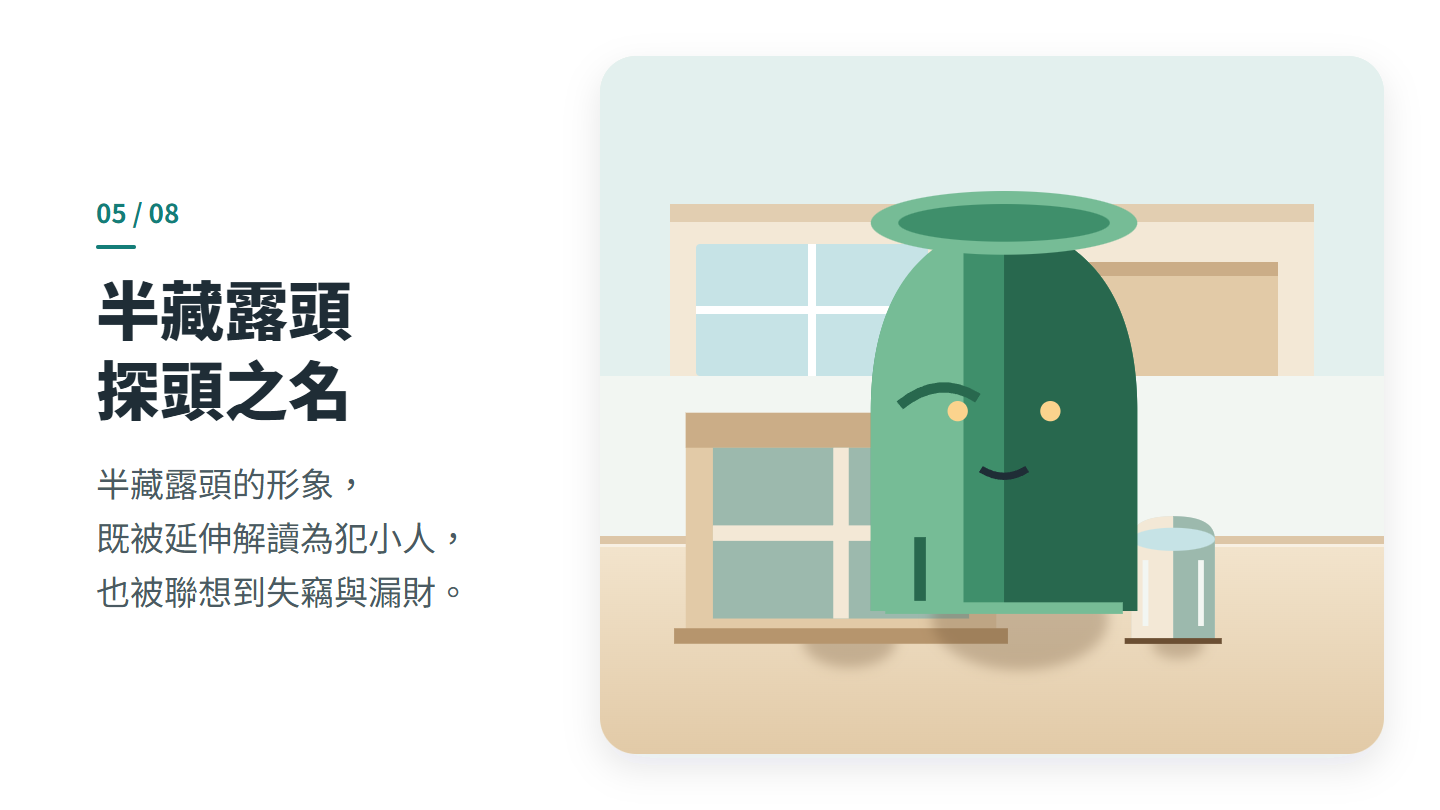 半藏露頭 探頭之名