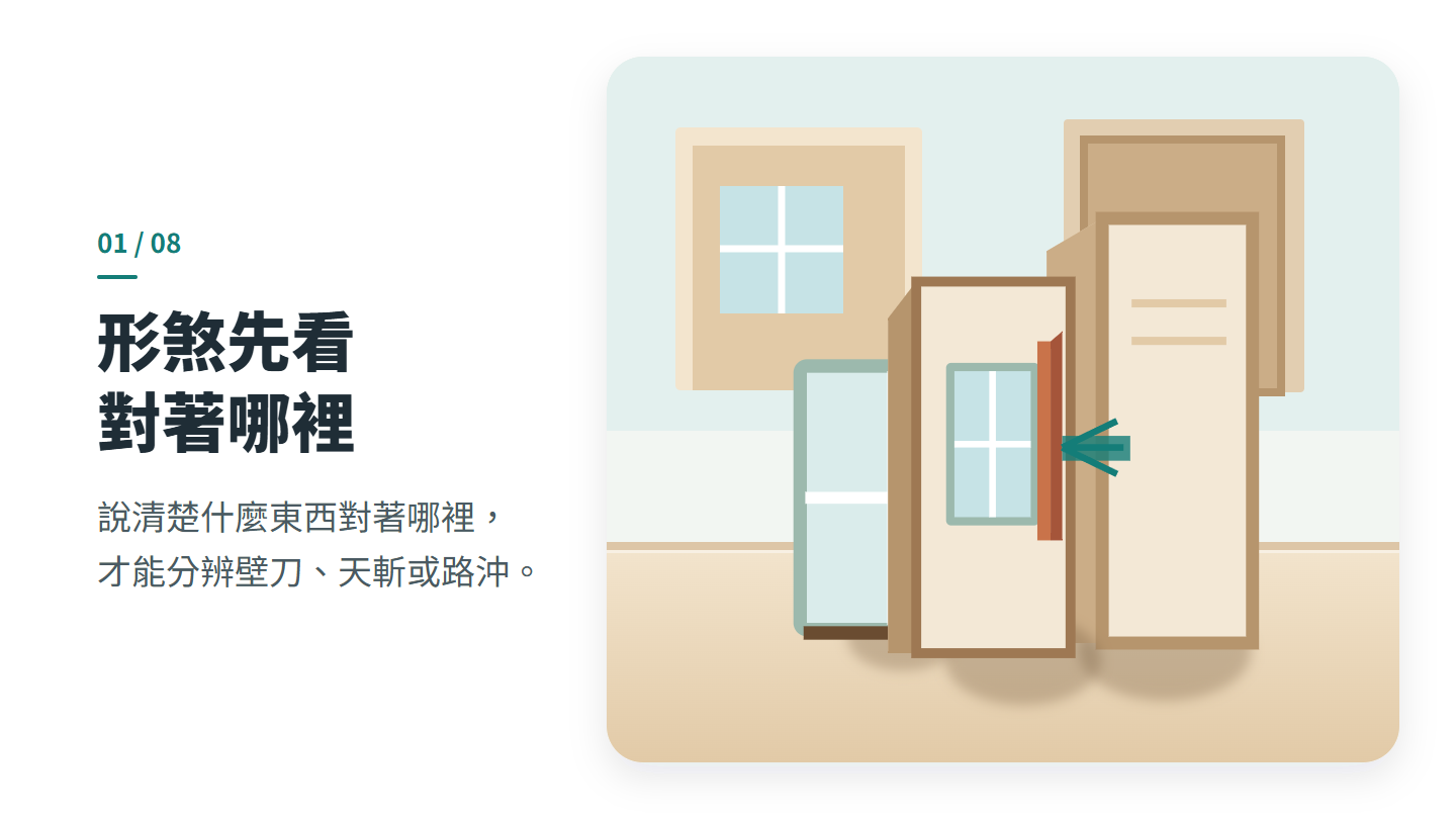 形煞先看 對著哪裡